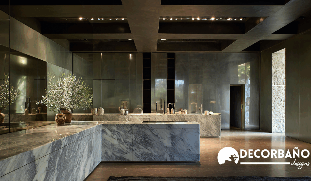 Encimeras para baño_ materiales, estilos y mantenimiento